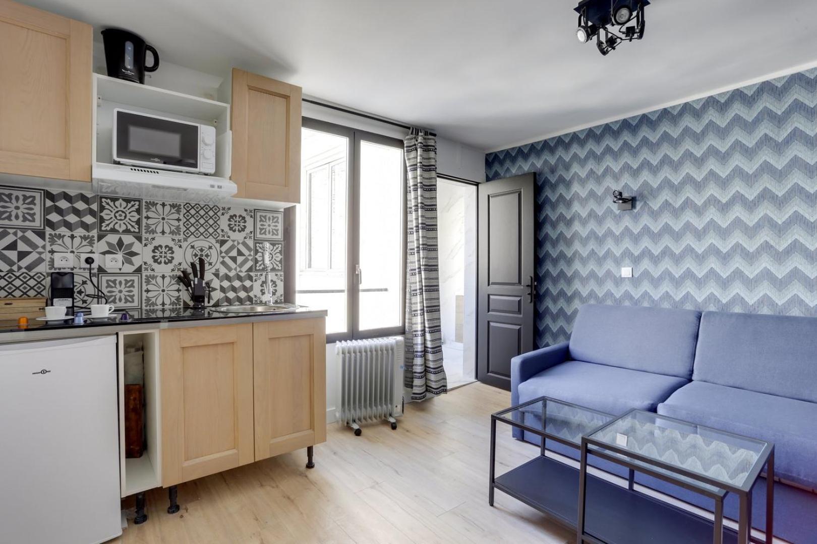 Bluestay 11 - Charmant Studio Au Coeur De Paris Bagian luar foto